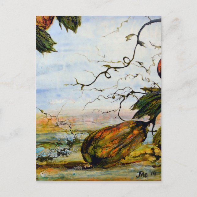 Gourds, originalbild av JAC Vykort (Framsida)