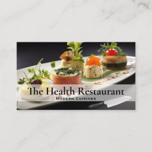 Gourmet Appetizers Hors Doeuvres Visitkort