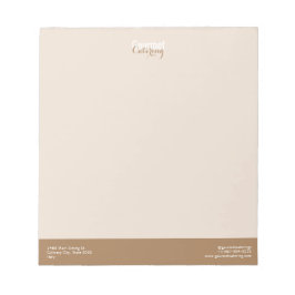 Gourmet Catering Anteckningsblock