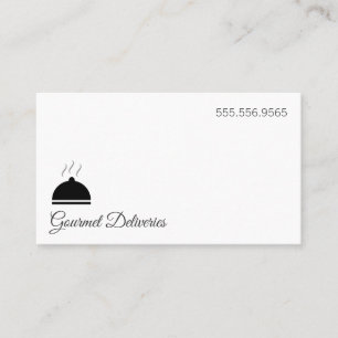 Gourmet Catering Cooking Services Visitkort