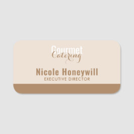 Gourmet Catering Namnbricka