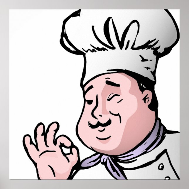 GOURMET CHEF POSTER (Framsidan)