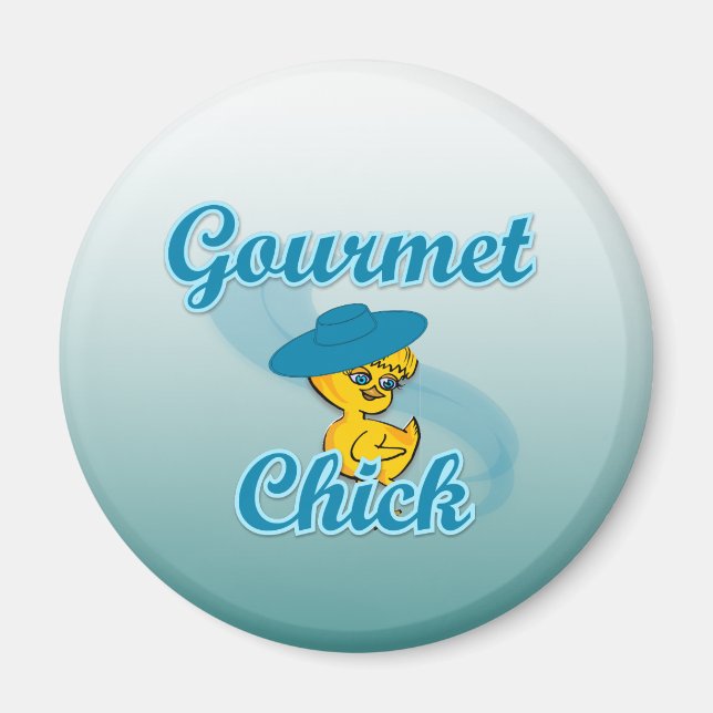 Gourmet Chick nr 3 Magnet (Framsidan)