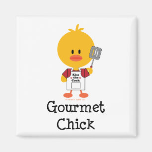 Gourmet- chickmagnet magnet