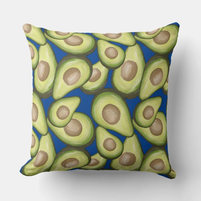 Gourmet Fresh Clian Avacados Kudde (Framsida)