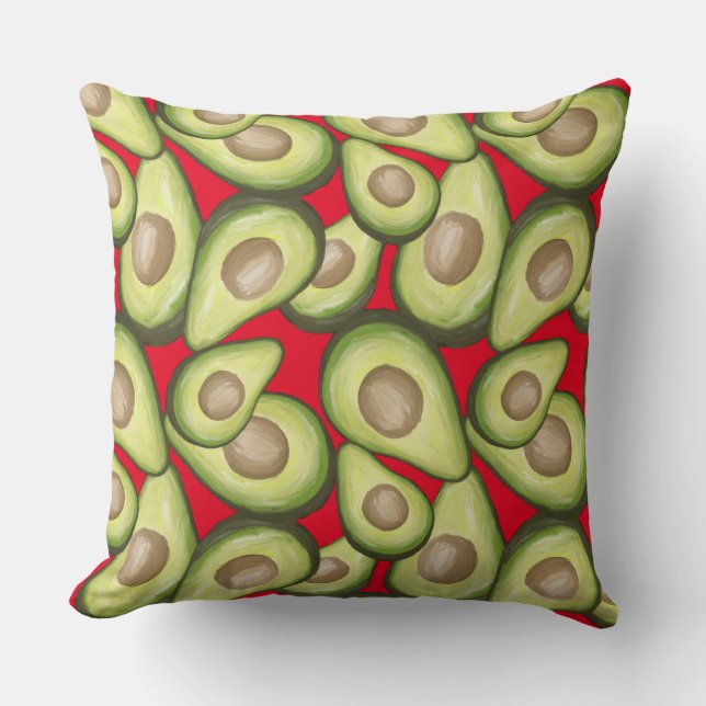 Gourmet Fresh Clian Avacados Kudde (Framsida)