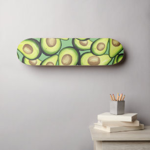 Gourmet Fresh Clian Avacados Mini Skateboard Bräda 18,5 Cm
