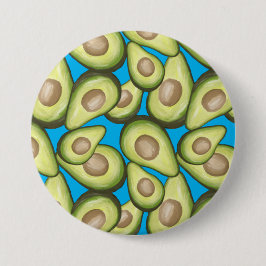 Gourmet Fresh klipp Vegan Avocado Mönster Knapp