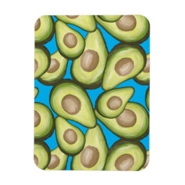 Gourmet Fresh klipp Vegan Avocado Mönster Magnet