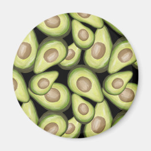 Gourmet Fresh klipp Vegan Avocado Mönster Magnet