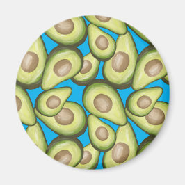 Gourmet Fresh klipp Vegan Avocado Mönster Magnet