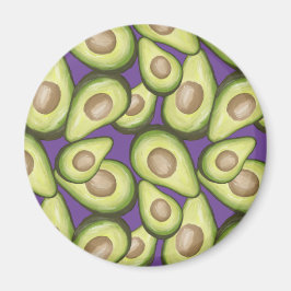 Gourmet Fresh klipp Vegan Avocado Mönster Magnet