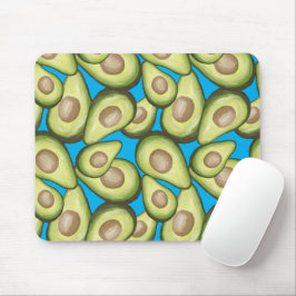 Gourmet Fresh Vegan Avocado Mönster Mouse Pad Musmatta