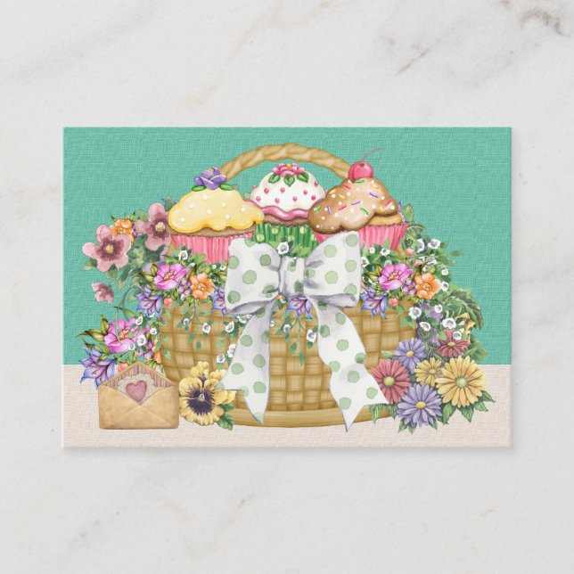 Gourmet Gift Basket - SRF Visitkort (Framsida)