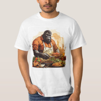 "Gourmet Gorilla: Chefs val T-Shirt