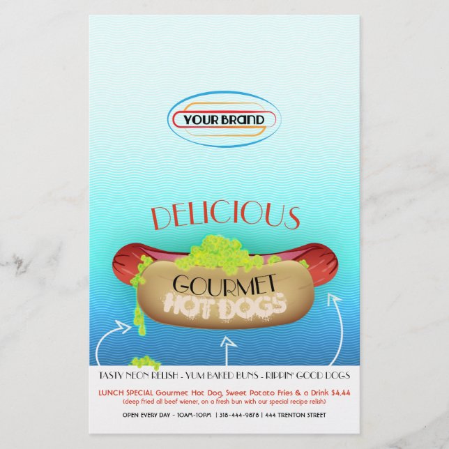 GOURMET HETT HUND FLYGBLAD (Framsidan)