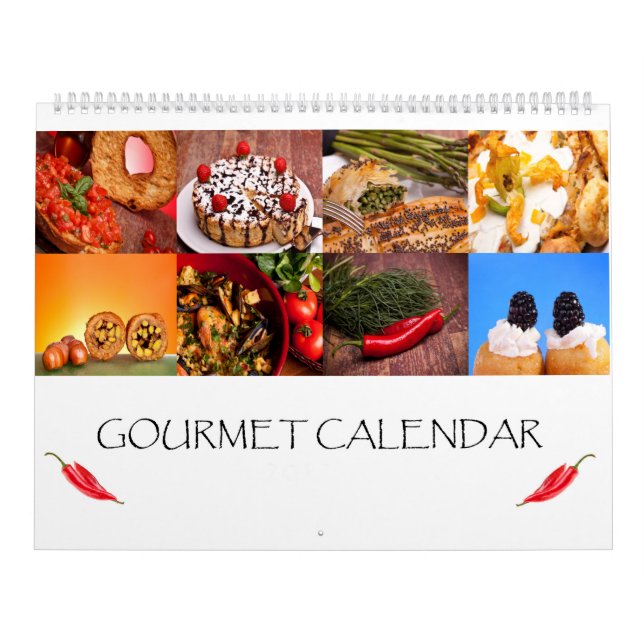 Gourmet- kalender (Omslag)