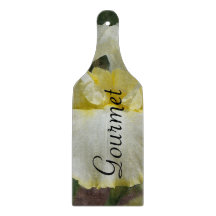 Gourmet skärbrädor paddlar Iris Blommor