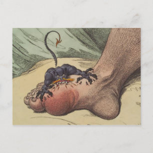 Gout Monster Vykort