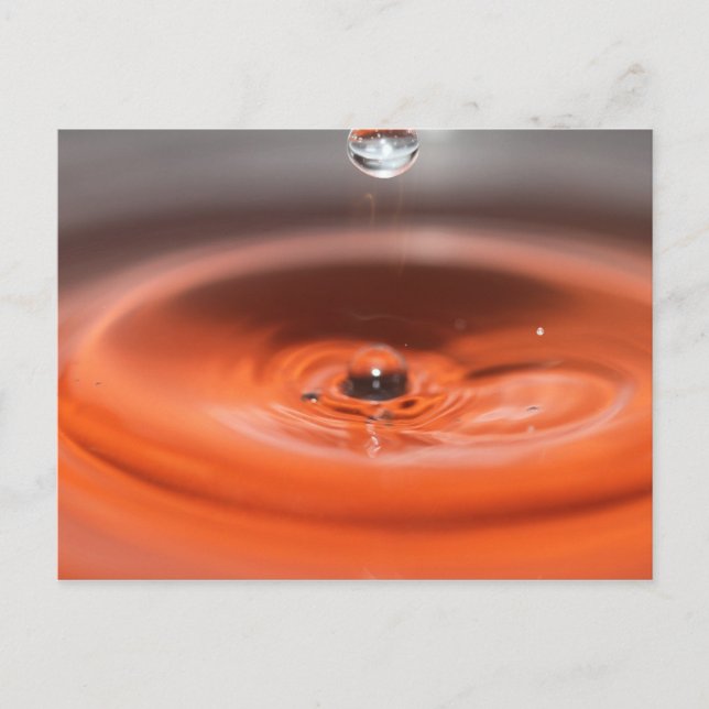 Goutte d'eau vykort (Framsida)