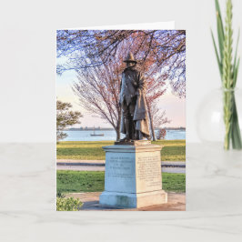 Gov. Bradford och Mayblomma II shallop Kort