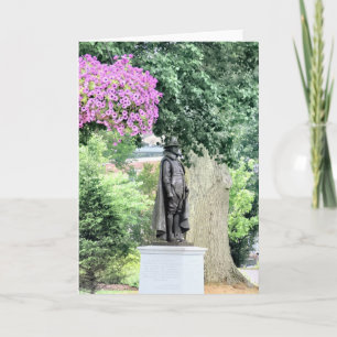 Gov. William Bradford-monument på sommaren Kort