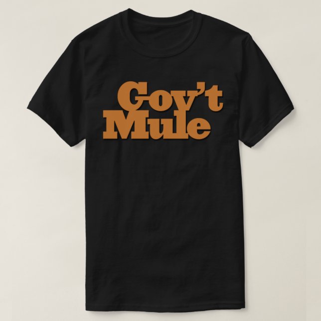 Gov&x27;t Mule logotyp Classic T-Shirt (Design framsida)
