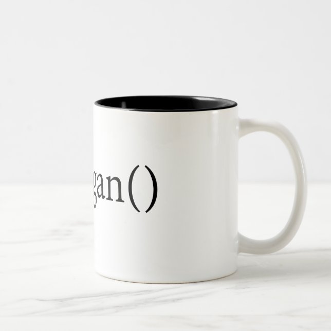 goVegan () mugg för coders (Höger)