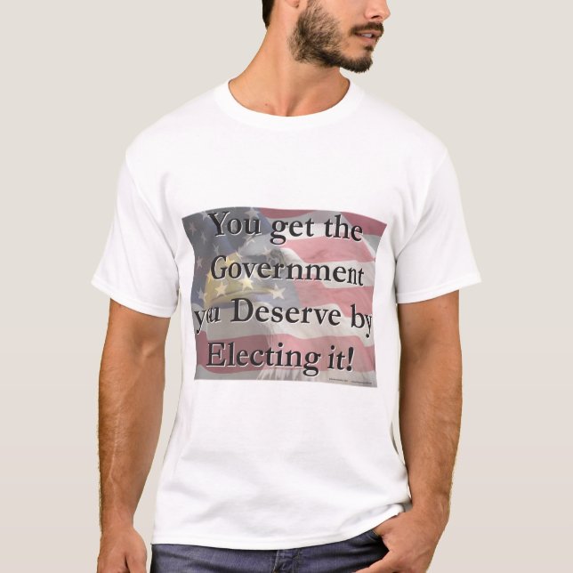 Government-DU-Deserve-Eagle T Shirt (Framsida)