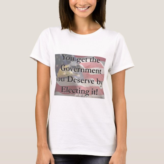 Government-DU-Deserve-Eagle T Shirt (Framsida)