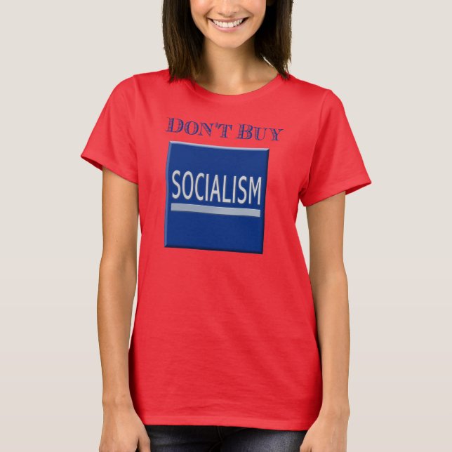Government Motors - Köp inte socialism Shirt T-shirt (Framsida)