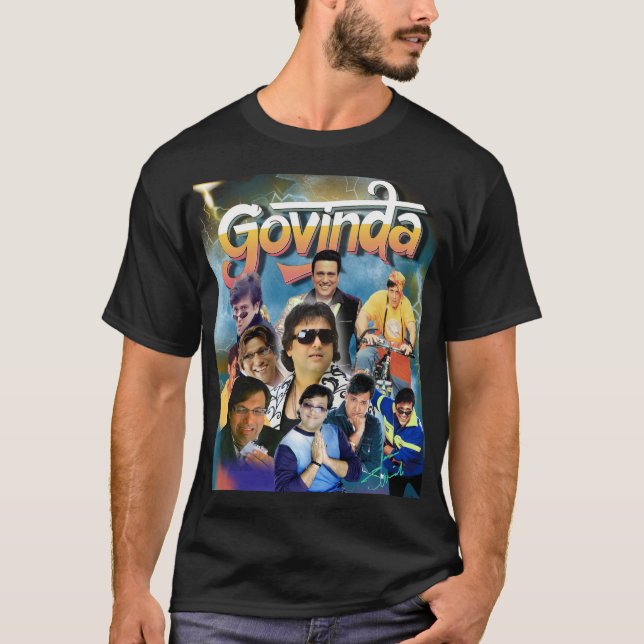 Govinda Bollywood T-shirt (Framsida)