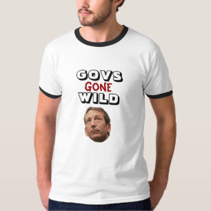 Govs borta vild: Markera Sanford Tee Shirt