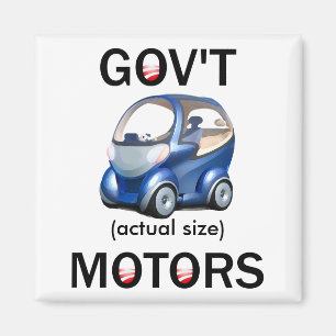 GOV'TEN BILAR MAGNET