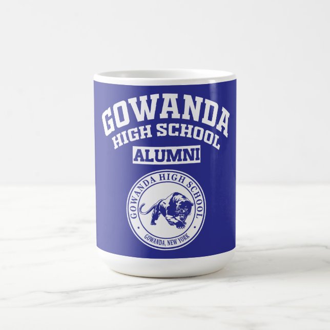 Gowanda High School NY-alumnimugg Kaffemugg (Center)