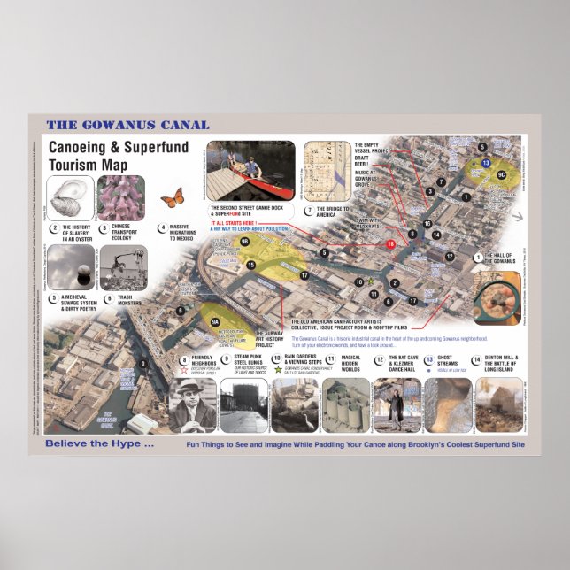 Gowanus SuperFUNd Poster (Framsidan)