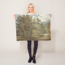 Gowbarrow Park, Ullswater (av John White Abbott) Fleecefilt