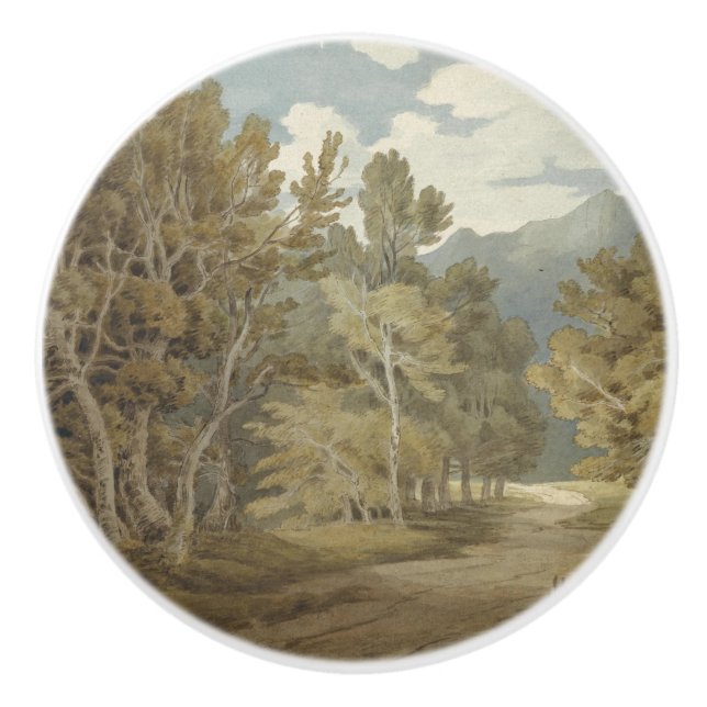 Gowbarrow Park, Ullswater (av John White Abbott) Knopp (Framsidan)