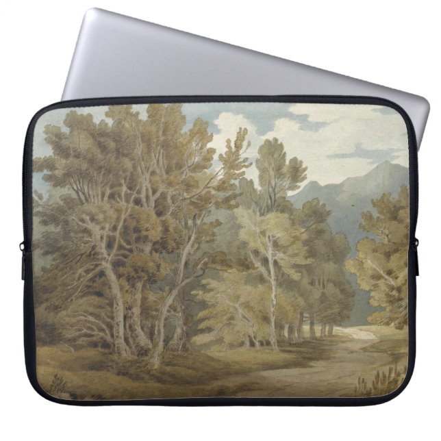 Gowbarrow Park, Ullswater (av John White Abbott) Laptop Fodral (Framsidan)