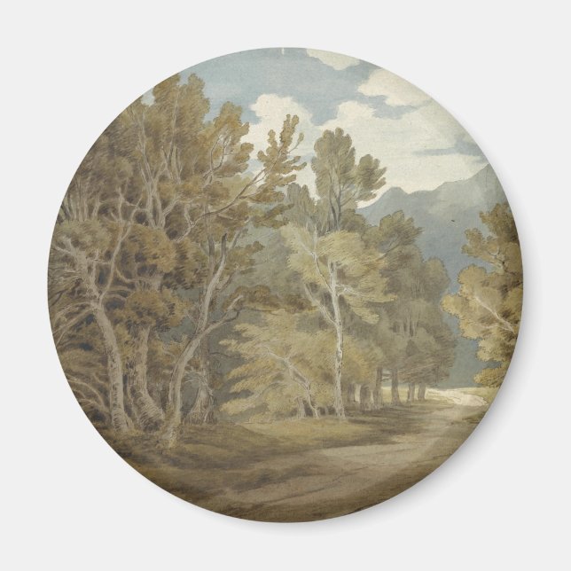 Gowbarrow Park, Ullswater (av John White Abbott) Magnet (Framsidan)