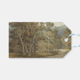 Gowbarrow Park, Ullswater (av John White Abbott) Presentetikett