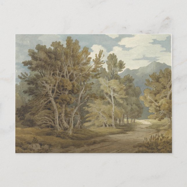 Gowbarrow Park, Ullswater (av John White Abbott) Vykort (Framsida)