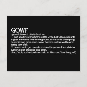 Gowf Vykort