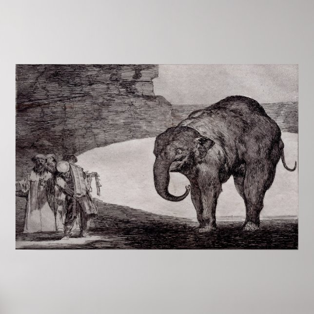 Goya - Annan lagstiftning av människor eller Beast Poster (Framsidan)