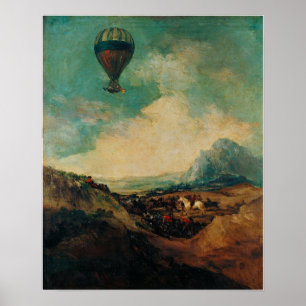 Goya - Ballon eller flyg Poster
