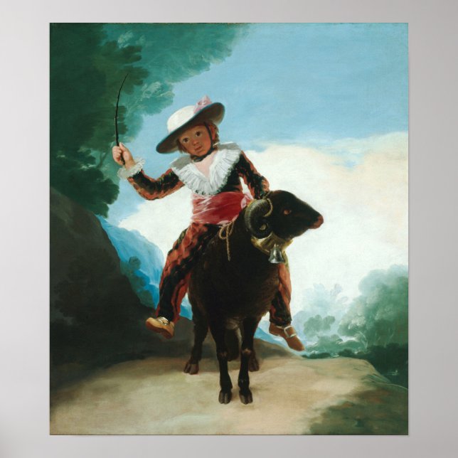 Goya - Boy on Ram Poster (Framsidan)