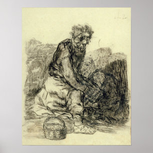 Goya - de dör poster