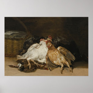 Goya - Dead Bird 1808 Poster