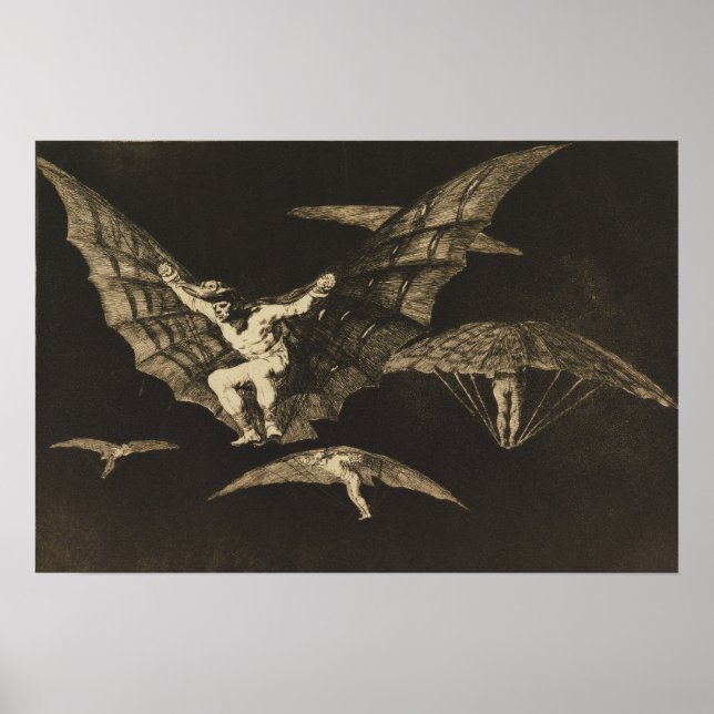 Goya - Flygsätt 1823 Poster (Framsidan)