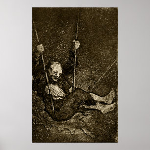 Goya - Gamle Swinging 1820 Poster